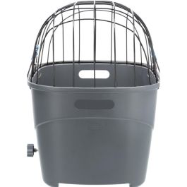 Trixie Portaequipajes para perro de plástico y metal Gris - 36 x 47 x 46 cm Trixie Portaequipajes para perro de plástico y metal Gris - 36 x 47 x 46 cm