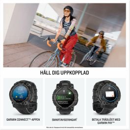 Garmin Instinct 3 Smartwatch AMOLED 1.2" Pantalla Táctil GPS Multibanda SatIQ 45 mm Resistente Monitor de Salud y Linterna Negro Garmin Instinct 3 Smartwatch AMOLED 1.2" Pantalla Táctil GPS Multibanda SatIQ 45 mm Resistente Monitor de Salud y Linterna Negro
