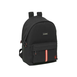 Mochila Escolar El Ganso +usb el ganso basics Negro 31 x 44 x 18 cm Precio: 35.88376. SKU: B17BAEFDJB