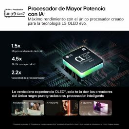 LG OLED42C45LA Televisor OLED evo C4 42" 4K Ultra HD Smart TV 2024 con Procesador α9 Gen7 AI