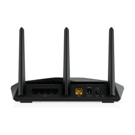 NETGEAR RAX30 Nighthawk AX5 Stream AX2400 WiFi 6 Router Doble Banda Gigabit Ethernet Negro 4 Puertos RJ-45 1 Puerto USB 3.2 Gen 1