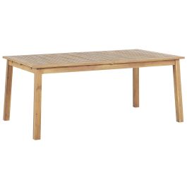 DKD Home Decor Mesa de Comedor para Terraza y Jardín de Teca Extensible, Color Marrón, 100 x 75 x 180 cm (Extensible a 240 cm) Precio: 618.50000025. SKU: B1HBV32PNZ