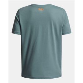 Camiseta de Manga Corta Infantil Under Armour Overlay Wm Ss Verde M