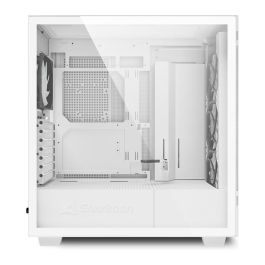 SHARKOON Midi C50 RGB White ATX Full Tower PC Blanco Vidrio Templado Iluminación RGB