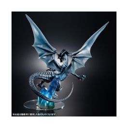 Megahouse Figura Yu-Gi-Oh! Duel Monsters Art - Dragon Blanco de Ojos Azules, PVC 28 cm