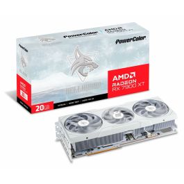 Tarjeta Gráfica Powercolor RX7900XT 20G-L/OC/WHITE AMD Radeon RX 7900 XT 20 GB GDDR6 Tarjeta Gráfica Powercolor RX7900XT 20G-L/OC/WHITE AMD Radeon RX 7900 XT 20 GB GDDR6