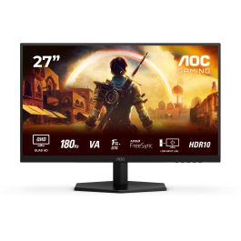 AOC 27G42XNE Monitor Gaming 27" QHD Fast VA 0.5ms 180Hz HDR10 HDMI DisplayPort VESA Negro Precio: 158.50000056. SKU: B14RW9P5GS