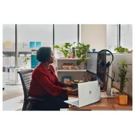 Poly Auriculares Blackwire 3325 Estéreo con Cableado USB-C y Conector de 3.5mm, Certificado para Equipos Microsoft y UC, Color Negro