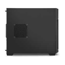 SHARKOON V1000 Mini Tower Negro Caja Micro-ATX con Flujo de Aire Óptimo