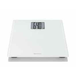 Medisana 40547 Báscula de baño de cristal XL con pantalla grande, vidrio de seguridad de 6mm y pilas incluidas