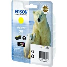 Epson Tinta 26 Amarillo Claria Premium para XP-510, XP-520, XP-600, XP-605, XP-610, XP-615, XP-620, XP-625, XP-700, XP-710, XP-720, XP-800, XP-810, XP-820 Precio: 14.58999971. SKU: S8405409