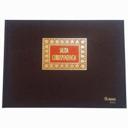 Dohe Libro Salida Correspondencia 100H Folio Apaisado 100 gr Cosido Hilo Vegetal Burdeos Precio: 14.49999991. SKU: B12THSKEM3