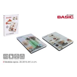 Basic Home Báscula de Cocina Digital 5 kg Cuadrada Decorativa Basic 15,3 x 20,3 x 1,6 cm (8 Unidades) Precio: 57.79000051. SKU: S2209875