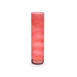 Jarrón de Cristal Cilíndrico Giftdecor 15 cm Diámetro x 60 cm Alto Color Teja Jarrón de Cristal Cilíndrico Giftdecor 15 cm Diámetro x 60 cm Alto Color Teja