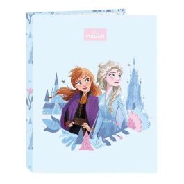 Carpeta Carton Folio 4 Anillas Mixtas Safta Frozen Ice Magic