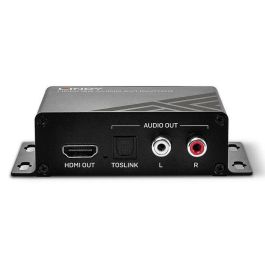Lindy HDMI 4K 60Hz 18Gbps Audio Extractor Separador de Audio Digital y Analógico Dolby Digital 5.1 Óptico RCA HDR HDCP 2.2