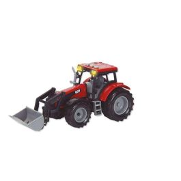 Tractor friccion con luz y sonidos, escala 1:32, 14x29x11cm - modelos surtidos