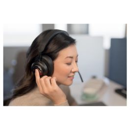 Kensington Auriculares Gaming H3000 PROVC, Diadema Bluetooth 5.2, Negro, 60h Batería, Cancelación Ruido, Micrófono Boom, USB-C, Para PC, PS, Xbox, Android, iOS