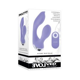 Vibrador Punto G Evolved Every Way Play Morado Vibrador Punto G Evolved Every Way Play Morado