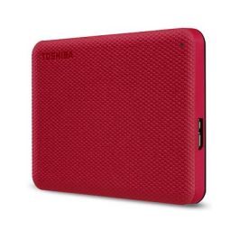 Disco Duro Externo Toshiba CANVIO ADVANCE 4 TB Rojo