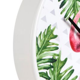 Reloj Flamencos 2/M Blanco-Rosa 30,50 X 5,50 X 30,50 cm