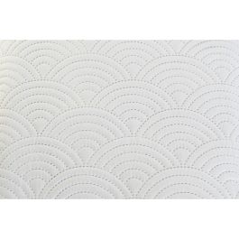 Colcha Oriental DKD Home Decor Blanco 270 x 1 x 270 cm Colcha Oriental DKD Home Decor Blanco 270 x 1 x 270 cm
