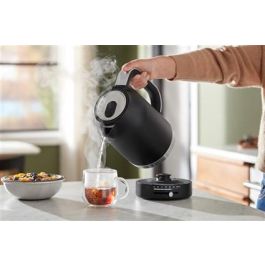 Kitchenaid Hervidor de Agua Control de Temperatura 1,7 L Negro Mate, Calentamiento Preciso, 7 Posiciones Kitchenaid Hervidor de Agua Control de Temperatura 1,7 L Negro Mate, Calentamiento Preciso, 7 Posiciones