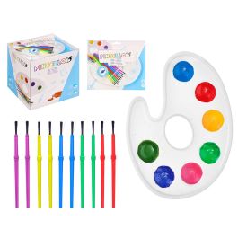 Juego 10 Pinceles Y Paleta Pinturas Pincello 24X20CM (48 Unidades) Precio: 75.49999974. SKU: B1EBQDQL8A