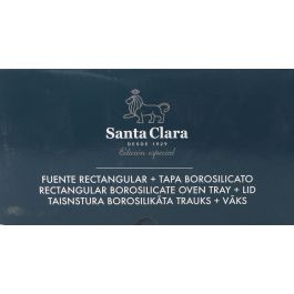 Inde Fuente Rectangular para Horno con Tapa 4.5L, 33 cm x 20 cm x 13 cm (2 Unidades)