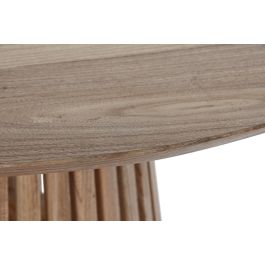 DKD Home Decor Mesa Comedor Cvlistones Scandi Mindi Natural 100x100x78 cm