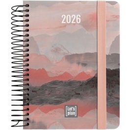 Agenda Anual (2026) Grafoplas Design Espiral Tapa Extra Con Goma A6 170X145 D/P Harmony Precio: 12.50000059. SKU: B1E7XERR33