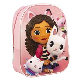 Mochila Escolar 3D Gabby's Dollhouse Rosa 25 x 31 x 10 cm Precio: 11.99352. SKU: B1CEKJWCH5