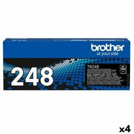 Tóner Brother TN248 Negro (4 Unidades) Precio: 223.59000004. SKU: B1BZMTJDTN