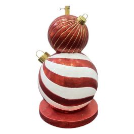 DKD Home Decor Base para Árbol de Navidad Moderna, Magnesia, Roja, Blanca y Dorada, 45x45x84 cm Precio: 131.50000006. SKU: B1JW3VNNW3