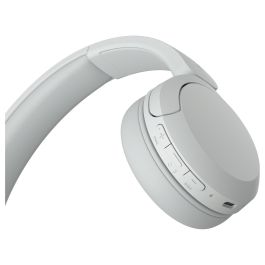 Sony Auriculares Inalámbricos WH-CH520 con Micrófono Bluetooth 5.2 Blancos Hasta 50 Horas Batería