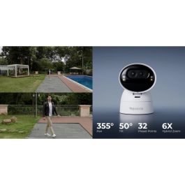 Reolink Argus Series B730 Cámara de Seguridad IP WiFi Inalámbrica Exterior/Interior 4K 8MP Alimentación Batería