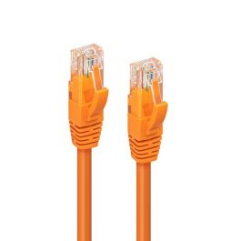 MicroConnect Cable de Parcheo CAT6A UTP 0.25m Naranja LSZH