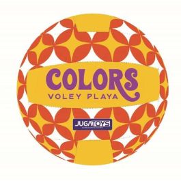 Balón volley playa colors, tacto suave, 21 cm, 270-290 gr. - modelos surtidos