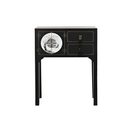 Consola Oriental DKD Home Decor Negro Blanco 28 x 83 x 63 cm Consola Oriental DKD Home Decor Negro Blanco 28 x 83 x 63 cm