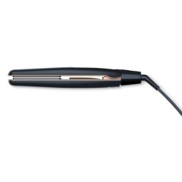 Beurer Plancha de Cabello HS-100 con Función Iónica, Calentamiento Rápido 12s, para Alisar y Ondular, Estilo Profesional