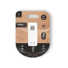 Pendrive 32GB Tech One Tech Basic USB 2.0/ Blanco Precio: 7.88999981. SKU: B1HJQ5YC6Z