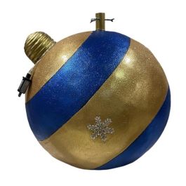 DKD Home Decor Base Árbol Navidad Moderna LED Magnesia Azul Dorado 60x62x60 cm Precio: 121.79000053. SKU: B1GKQ85YXK