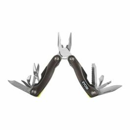 Ryobi RYO4892210201249 Alicates Multifunción 14 en 1: Tijeras, Abrebotellas, Cuchillo, Destornillador, Punzón, Sierra, Lima