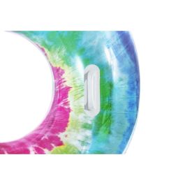 Bestway BES1695829505894 Boya Hinchable Multicolor, Diámetro 117 cm con Reposacabezas, Asas y Portavasos Bestway BES1695829505894 Boya Hinchable Multicolor, Diámetro 117 cm con Reposacabezas, Asas y Portavasos