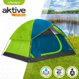 Tienda de Campaña Aktive 4 personas 240 x 130 x 210 cm (2 Unidades) Tienda de Campaña Aktive 4 personas 240 x 130 x 210 cm (2 Unidades)