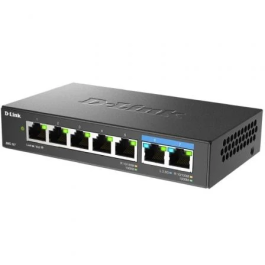 D-Link DMS-107 Switch No Administrado Multi-Gigabit de 7 Puertos Ethernet RJ45 10/100/1000/2500 Mbps