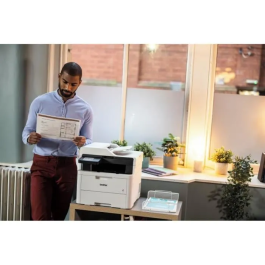 Brother Equipo Multifunción Láser-LED Color MFC-L3740CDWE Impresora, Copiadora, Escáner, Fax WiFi Doble Cara Pantalla Táctil