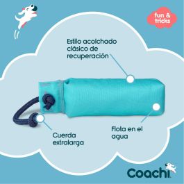 Coachi Training Dummy Flotante para Adiestramiento de Perros y Cachorros, Juguete de Recuperación para Lanzamiento a Distancia, Talla L Azul Claro Coachi Training Dummy Flotante para Adiestramiento de Perros y Cachorros, Juguete de Recuperación para Lanzamiento a Distancia, Talla L Azul Claro