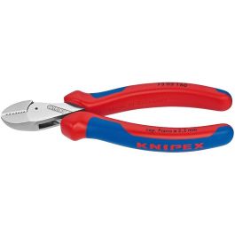 Knipex X-Cut Alicate diagonal de corte, Acero cromo vanadio, Mango de plástico azul/rojo, 160 mm, 175 g Precio: 61.79000036. SKU: B1KHVNACRZ