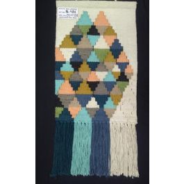 DKD Home Decor Tapiz Boho Multicolor 2 x 115 x 51 cm Yute y Algodon con Flecos Precio: 29.22876. SKU: S3013932